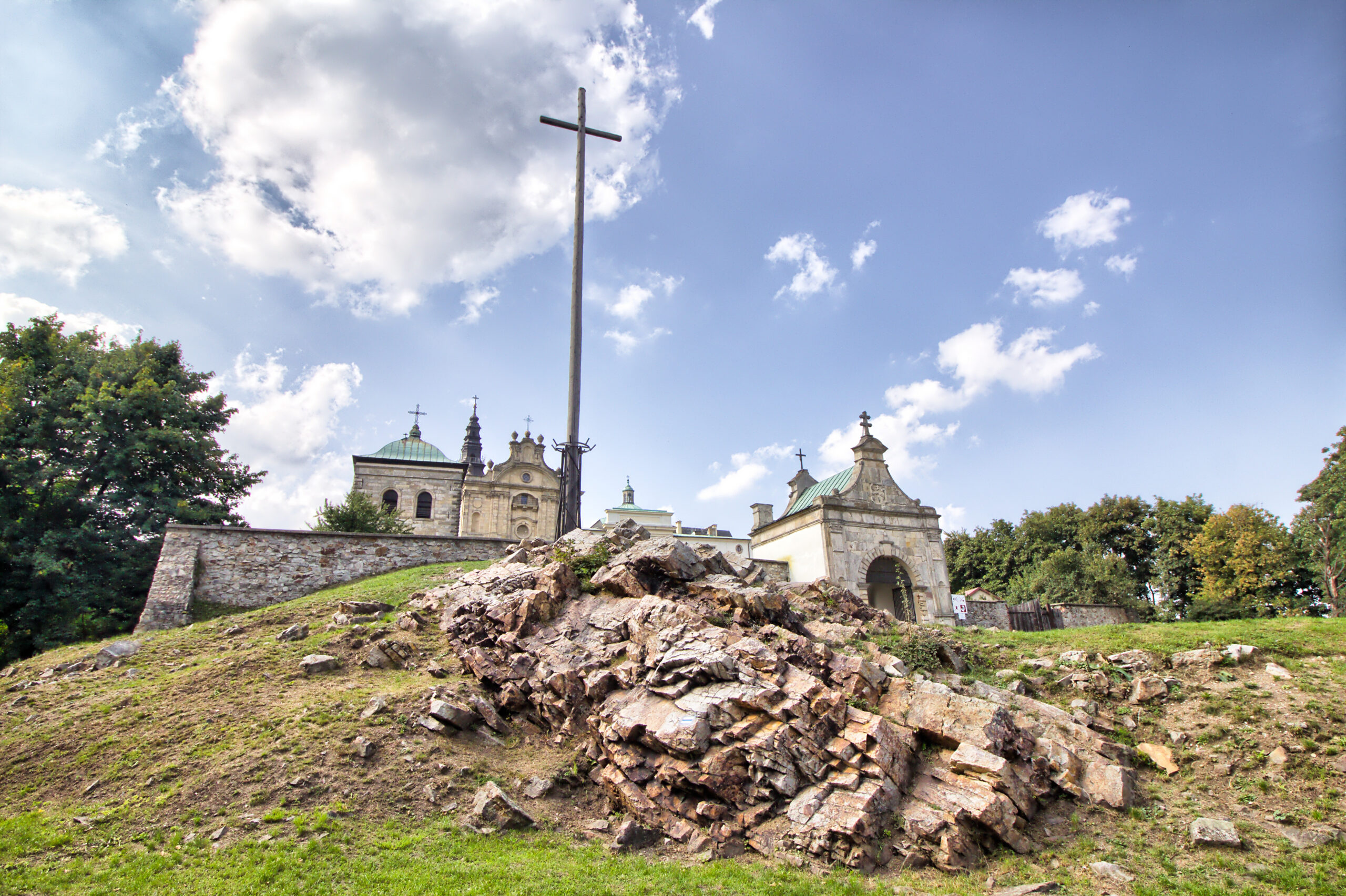 Saint Cross - Lysa Gora in Swietokrzyskie Mountains - Kielce - Poland